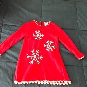 Hanna Andersson Christmas sweater dress